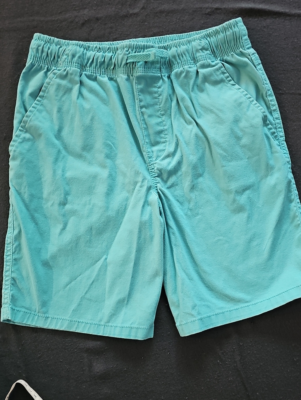 wonder nation Teal Elastic Waist Shorts Boys Size L (10/12)